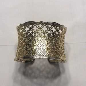 Kendra Scott Candace Bracelet Cuff Gold